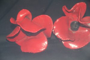 Ceramic Poppies